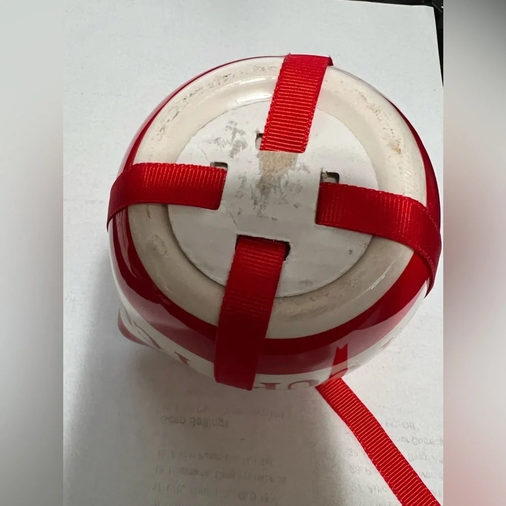 Pier 1 Red & White Measuring Cups